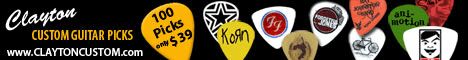 Click here for the official Custom Guitar Picks by Clayton website